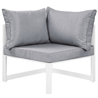 Fortuna Corner Outdoor Patio Armchair by Modway