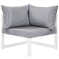Fortuna Corner Outdoor Patio Armchair by Modway