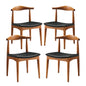 Tracy Wood Dining Chairs Set of 4 by Modway