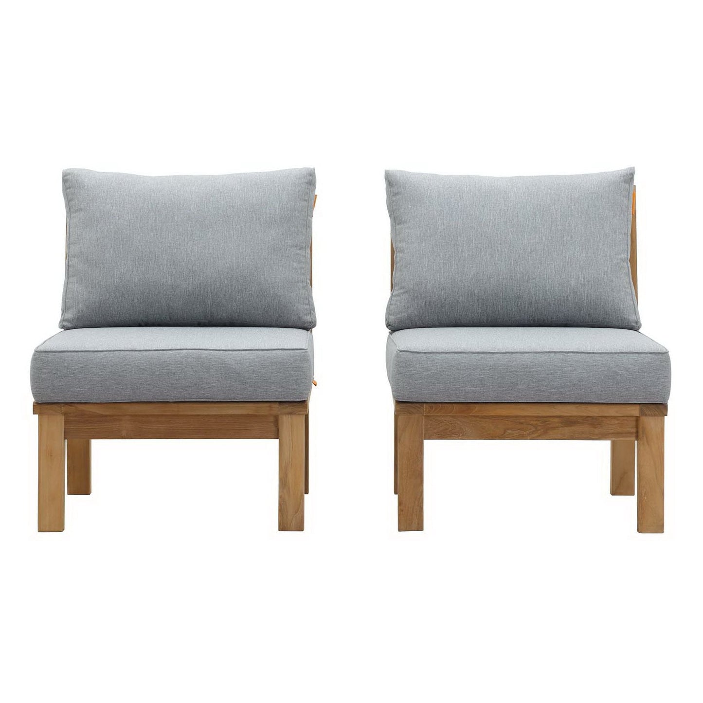 Marina 2 Piece Outdoor Patio Teak Set by Modway