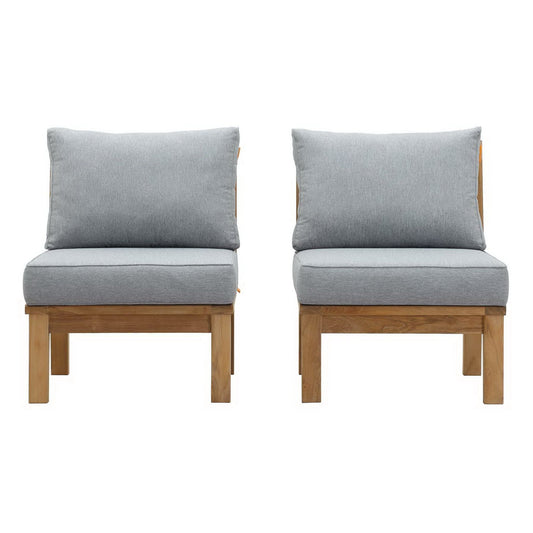 Marina 2 Piece Outdoor Patio Teak Set by Modway