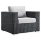 Summon Outdoor Patio Fabric Sunbrella Armchair by Modway