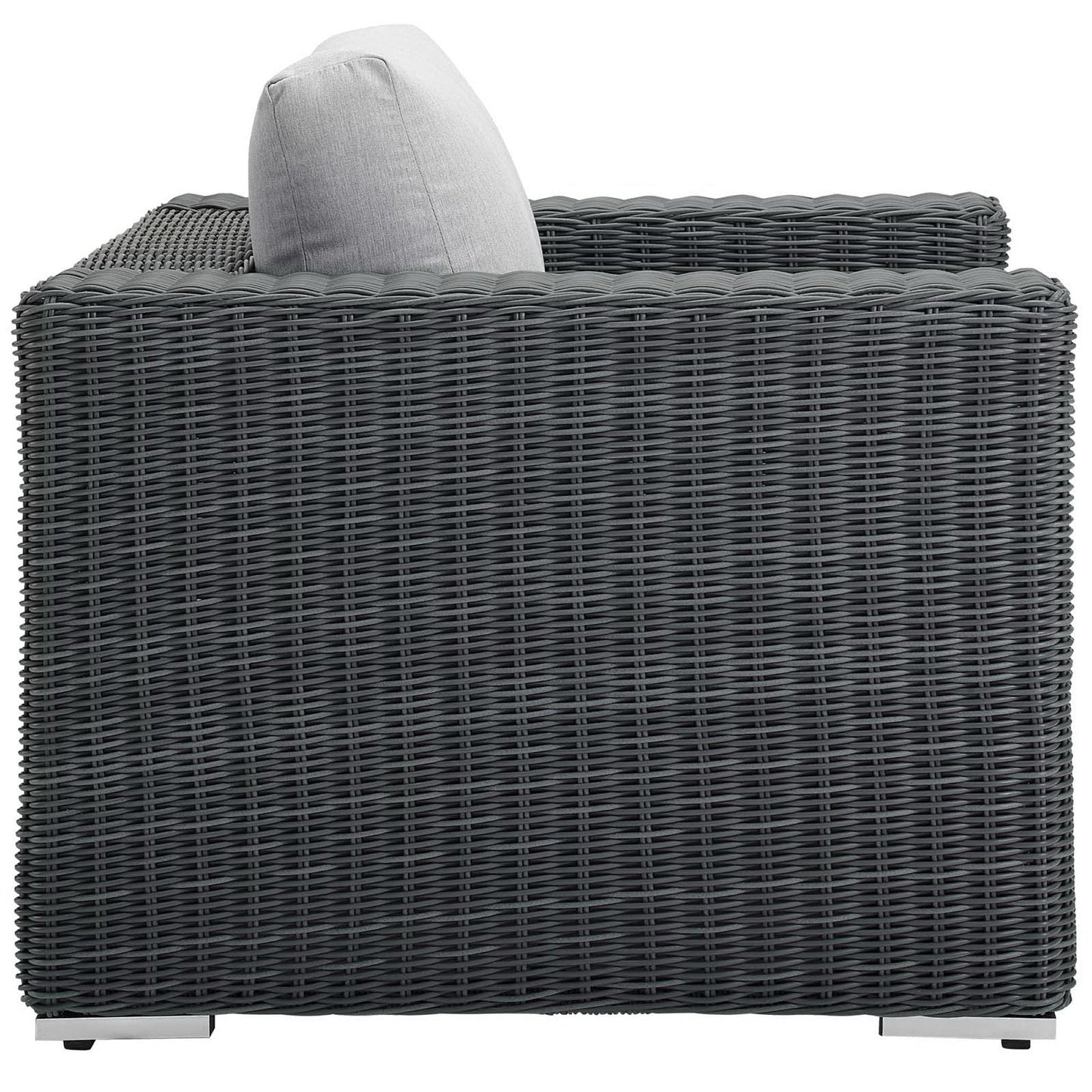 Summon Outdoor Patio Fabric Sunbrella Armchair by Modway