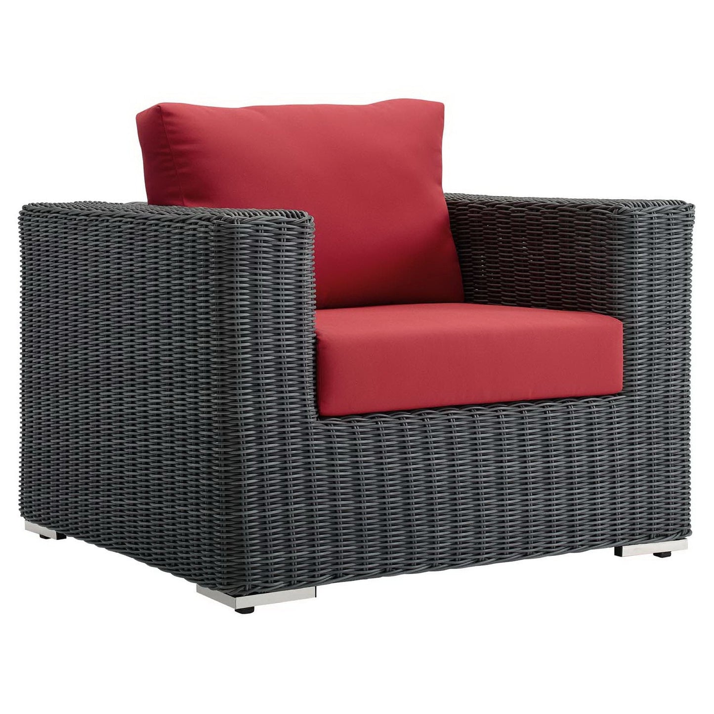 Summon Outdoor Patio Fabric Sunbrella Armchair by Modway