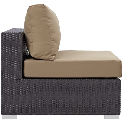 Convene Outdoor Patio Armless Chair by Modway