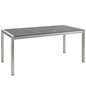 Shore Outdoor Patio Aluminum Dining Table by Modway