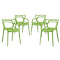 Entangled Dining Set Set of 4 by Modway