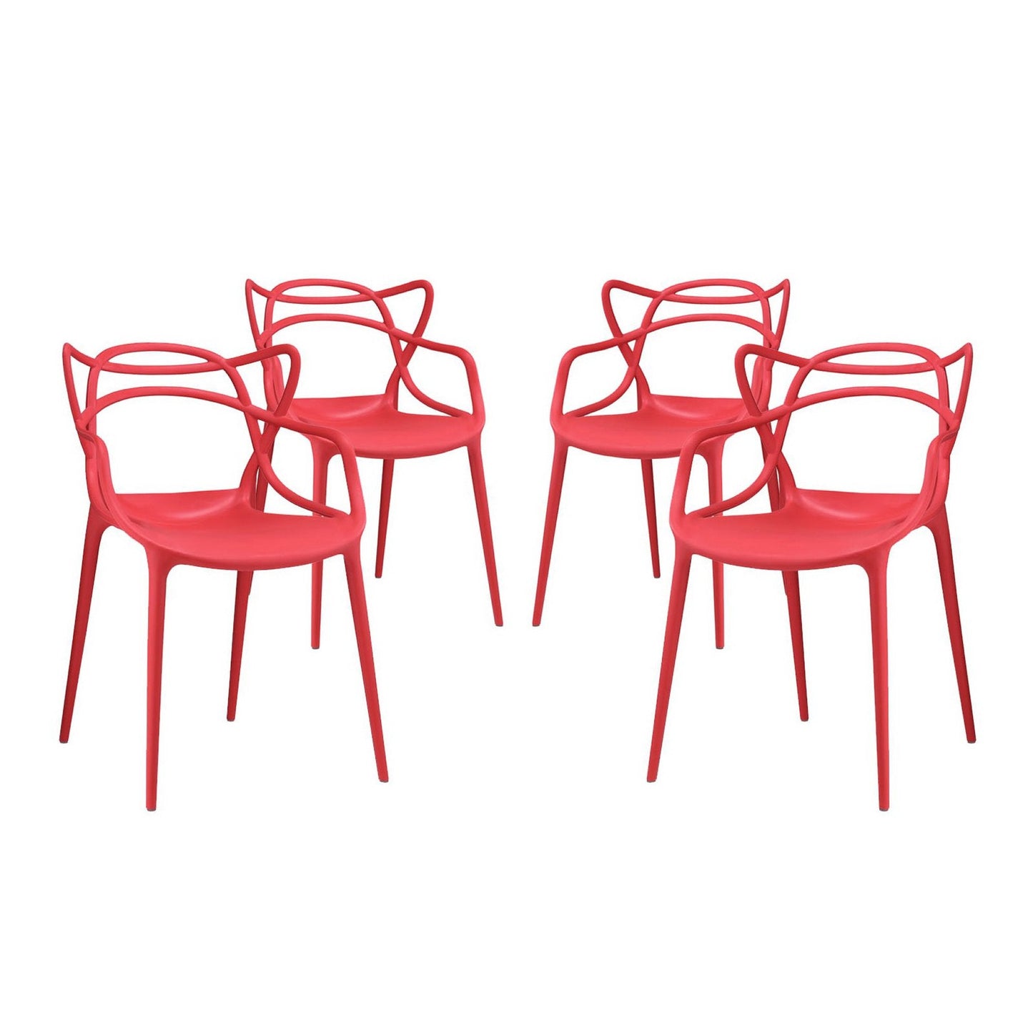 Entangled Dining Set Set of 4 by Modway