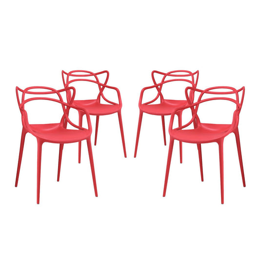 Entangled Dining Set Set of 4 by Modway