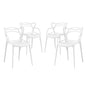 Entangled Dining Set Set of 4 by Modway
