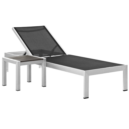 Shore 2 Piece Outdoor Patio Aluminum Set by Modway