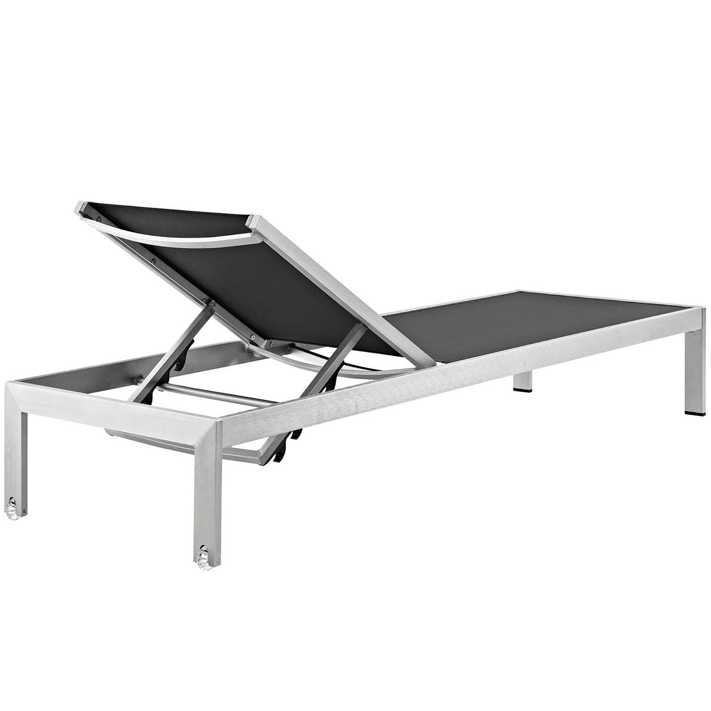 Shore Outdoor Patio Aluminum Chaise Set of 4 by Modway
