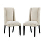 Baron Fabric Dining Chair Set of 2 by Modway