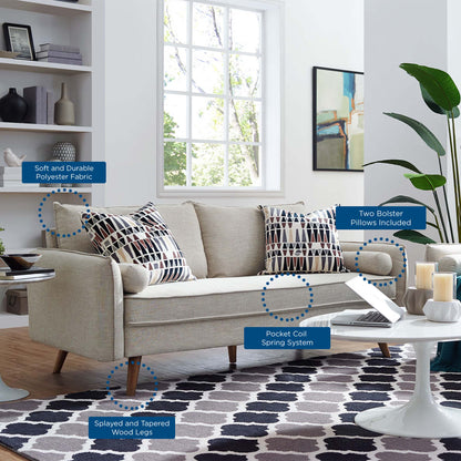 Revive Upholstered Fabric Sofa by Modway