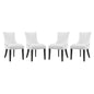 Marquis Faux Leather Dining Chair Set of 4 by Modway