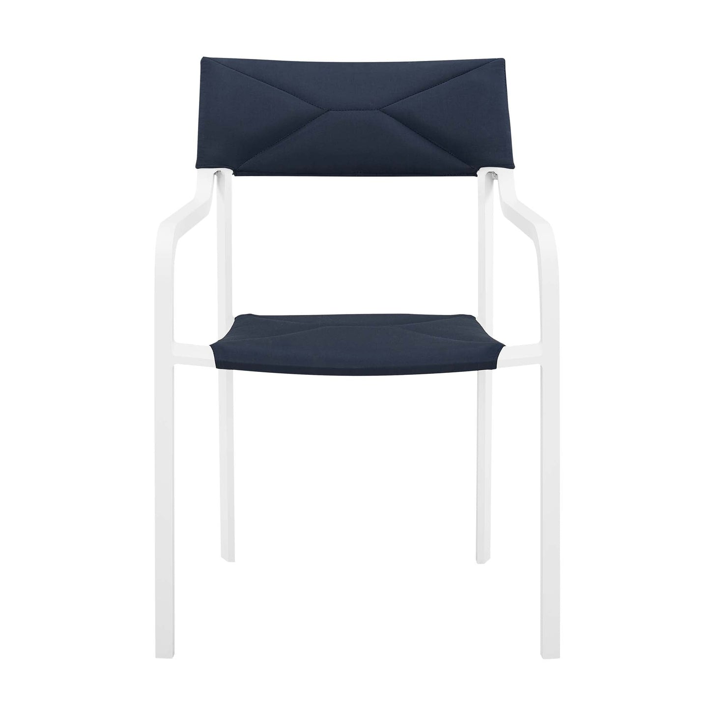 Raleigh Outdoor Patio Aluminum Armchair Set of 2 by Modway