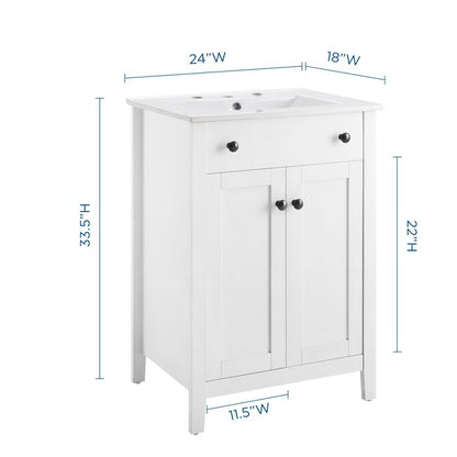 Nantucket 24" Bathroom Vanity by Modway