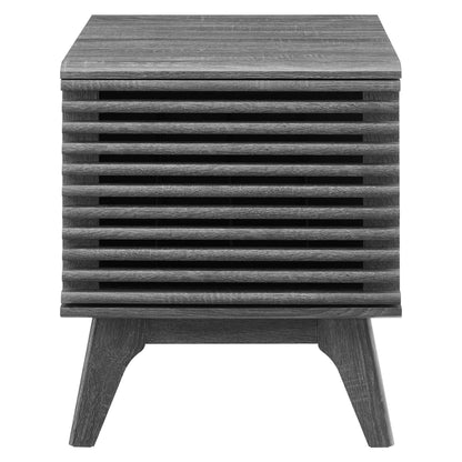 Render Vinyl Record Display Stand by Modway