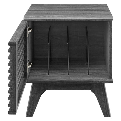 Render Vinyl Record Display Stand by Modway
