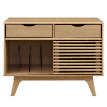 Render Vinyl Record Display Stand by Modway