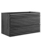 Render 36" Wall-Mount Bathroom Vanity Cabinet by Modway