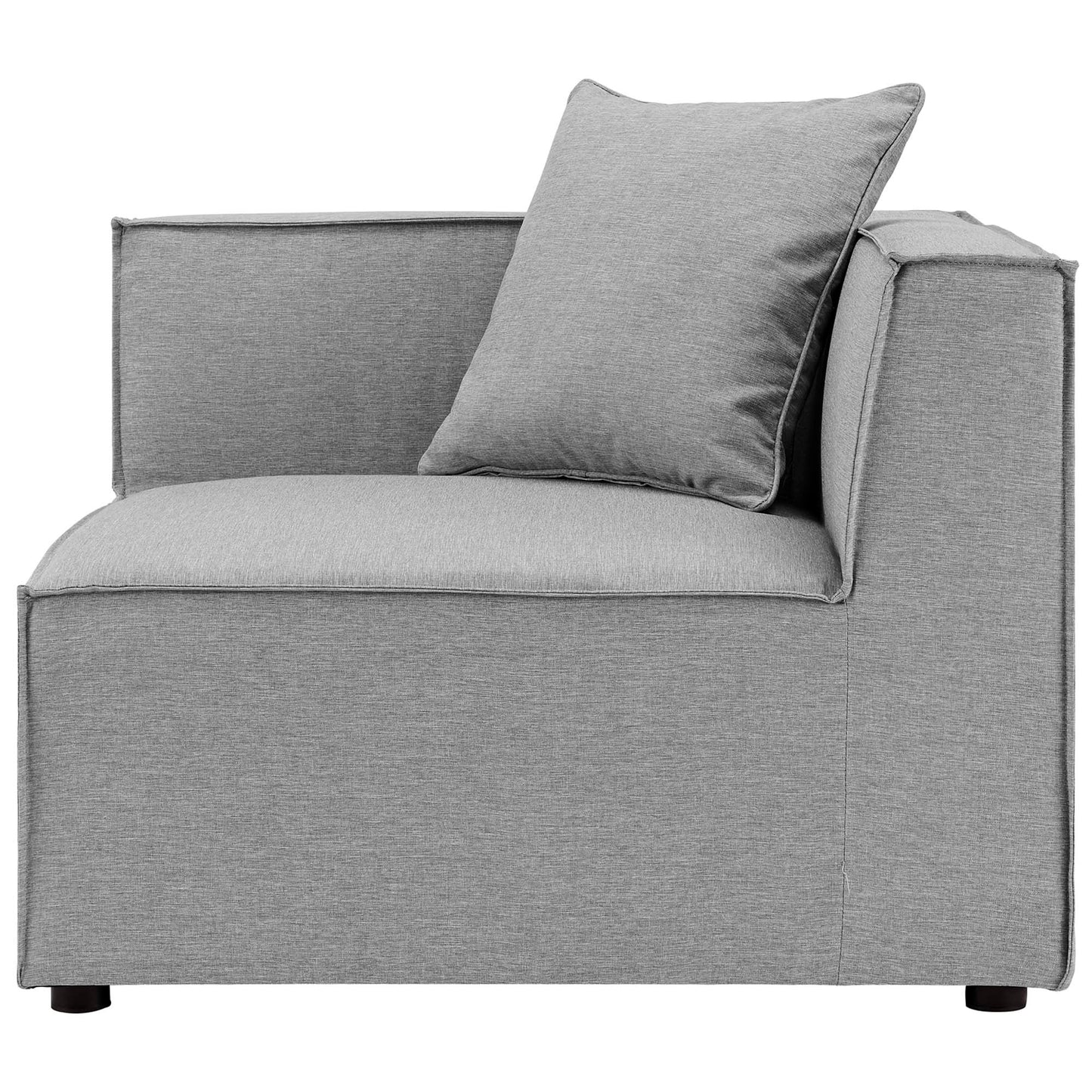 Saybrook 2-Piece Outdoor Patio Upholstered Sectional Sofa Loveseat by Modway