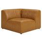 Bartlett Vegan Leather Corner Chair by Modway