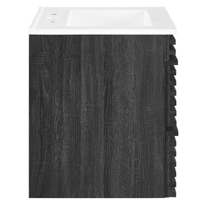 Render 24" Wall-Mount Bathroom Vanity by Modway