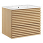 Render 24" Wall-Mount Bathroom Vanity by Modway