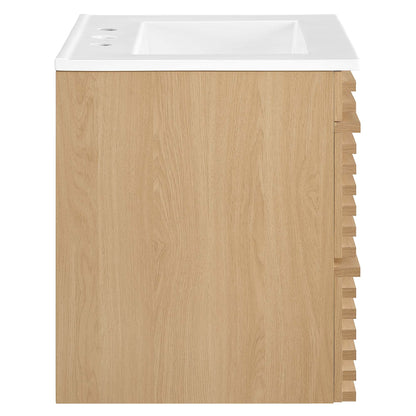 Render 24" Wall-Mount Bathroom Vanity by Modway