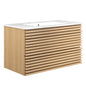 Render 36" Wall-Mount Bathroom Vanity by Modway