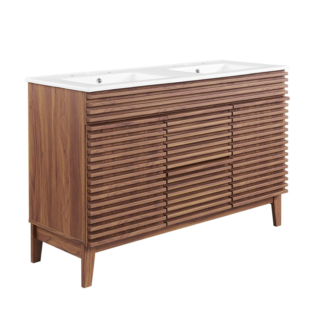 Render Double Sink Bathroom Vanity by Modway