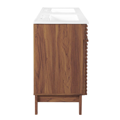 Render 48" Double Sink Bathroom Vanity by Modway