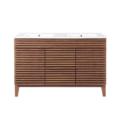 Render 48" Double Sink Bathroom Vanity by Modway