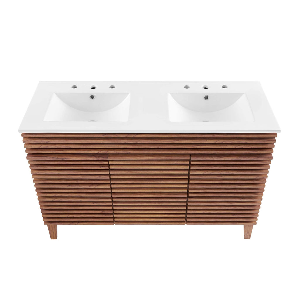Render Double Sink Bathroom Vanity by Modway