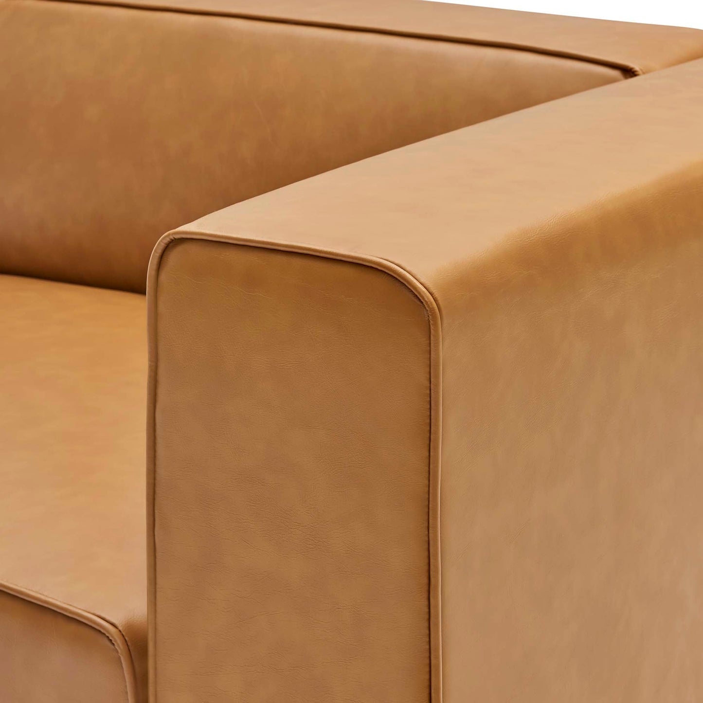 Mingle Vegan Leather Right-Arm Chair by Modway