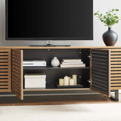 Parker 73" Walnut TV Stand by Modway