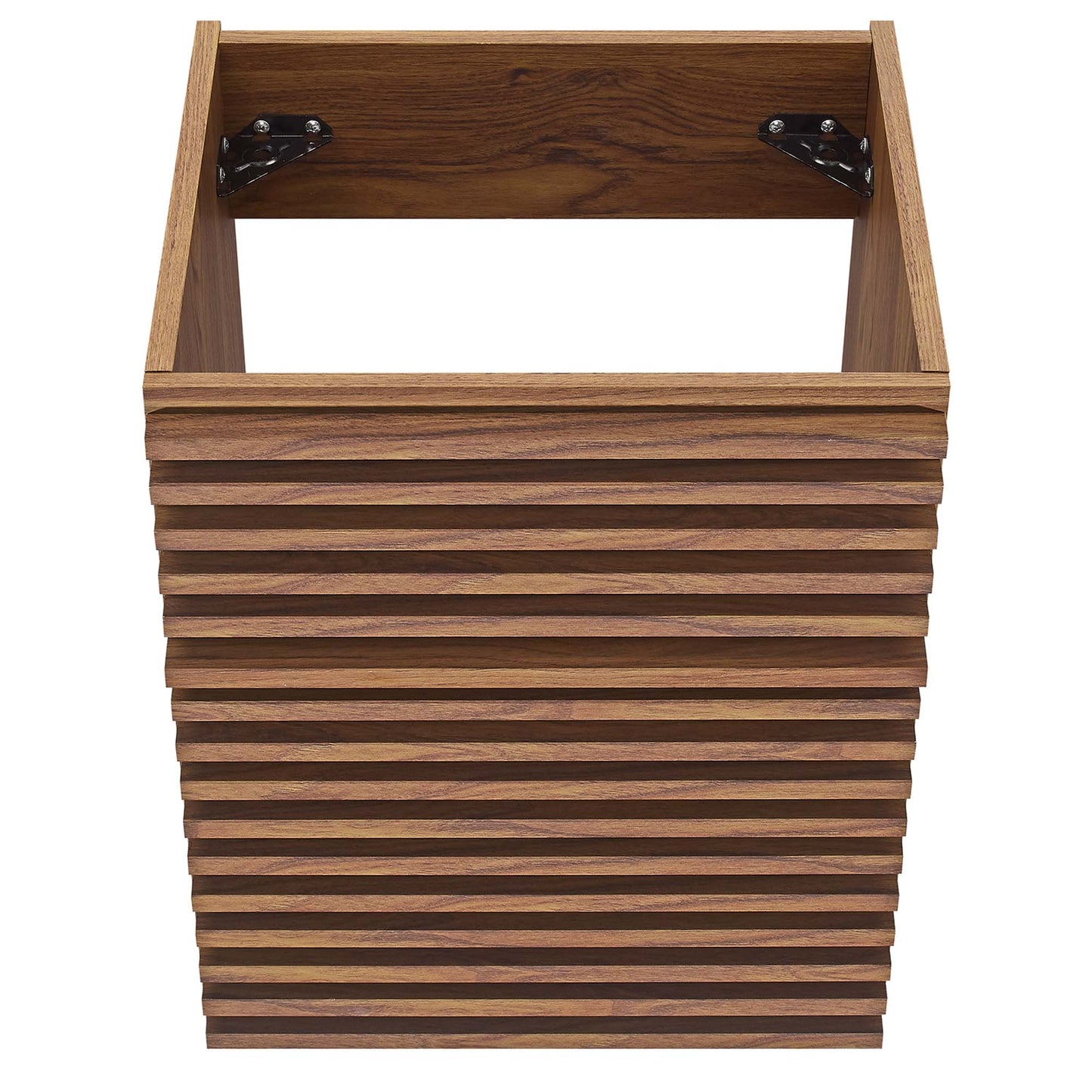 Render 18" Wall-Mount Bathroom Vanity Cabinet (Walnut) by Modway