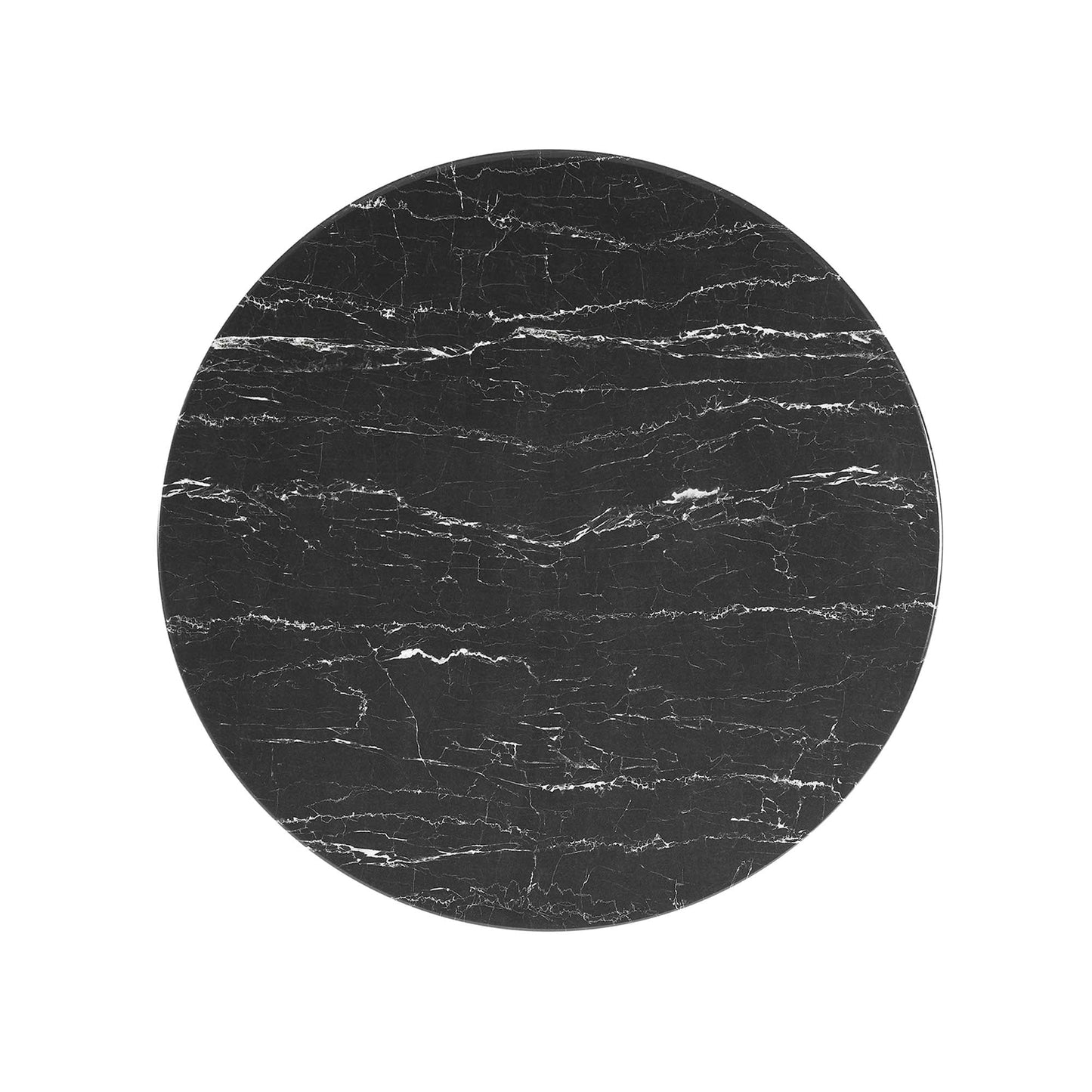Lippa 36" Round Faux Marble Coffee Table by Modway