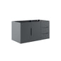 Vitality 36" Bathroom Vanity Cabinet (Sink Basin Not Included) by Modway