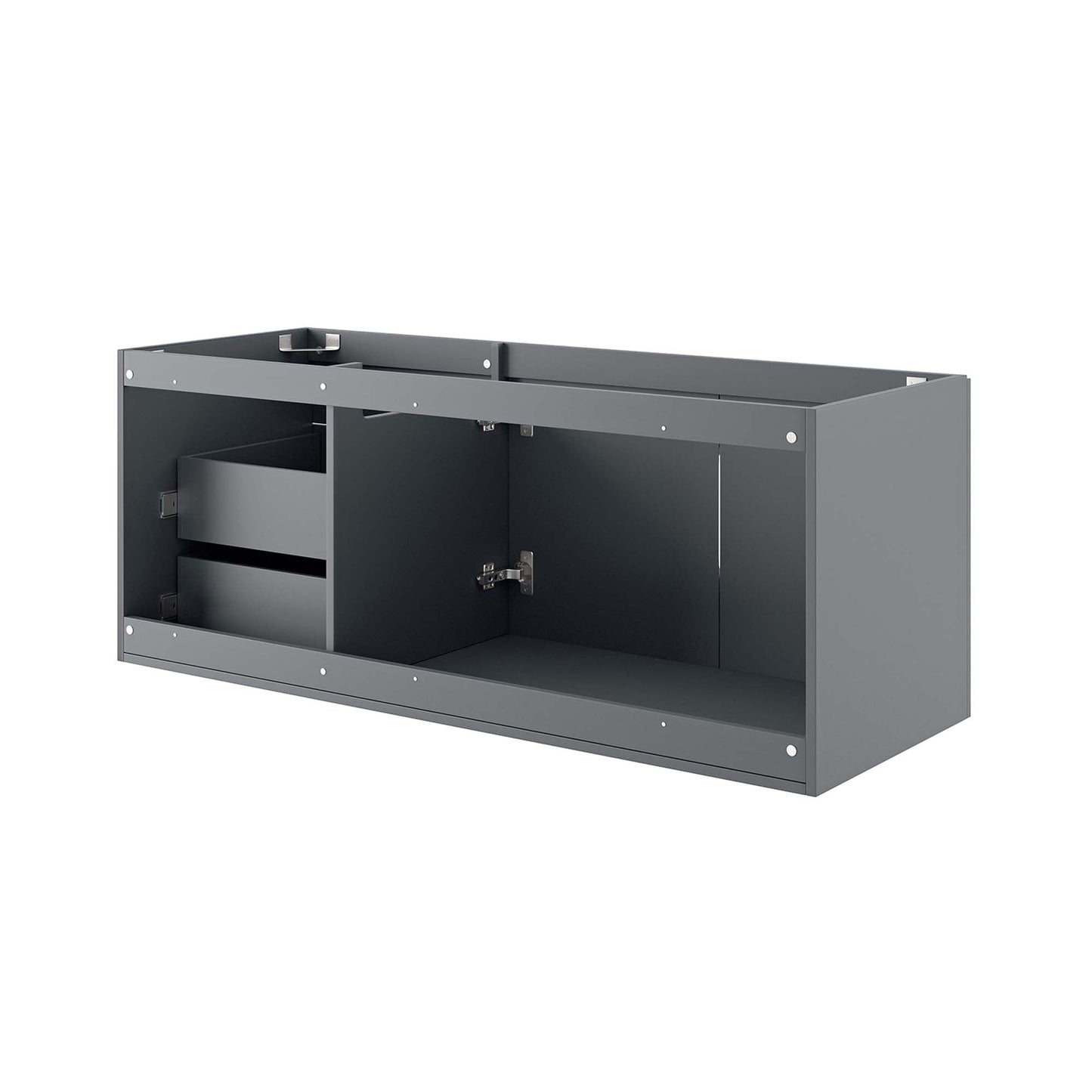 Vitality 48" Double or Single Sink Compatible Bathroom Vanity Cabinet by Modway