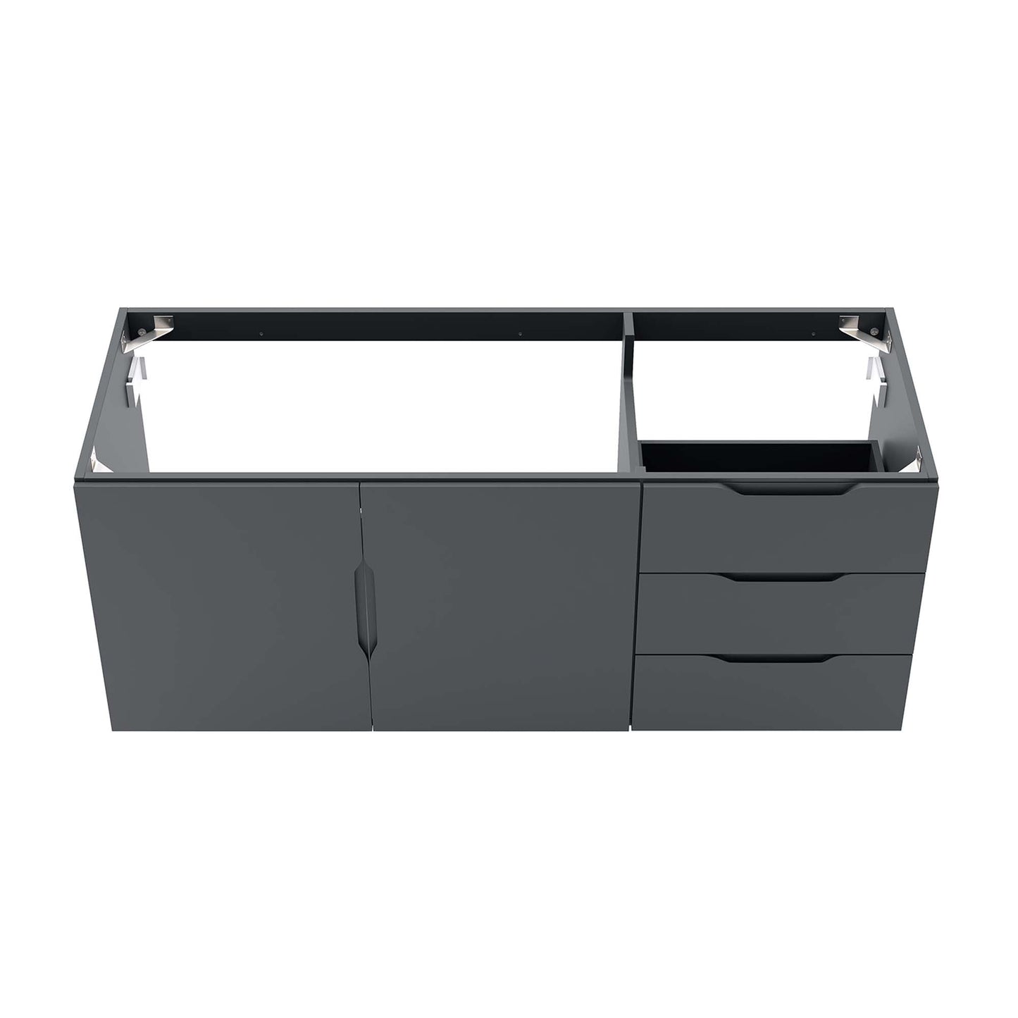 Vitality 48" Double or Single Sink Compatible Bathroom Vanity Cabinet by Modway