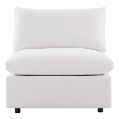 Commix Overstuffed Outdoor Patio Armless Chair by Modway