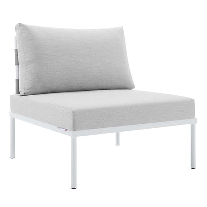 Harmony Sunbrella Outdoor Patio Aluminum Armless Chair by Modway