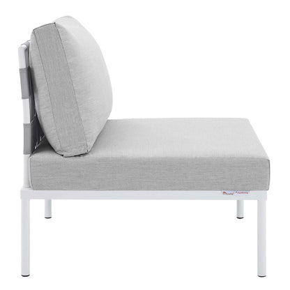 Harmony Sunbrella Outdoor Patio Aluminum Armless Chair by Modway