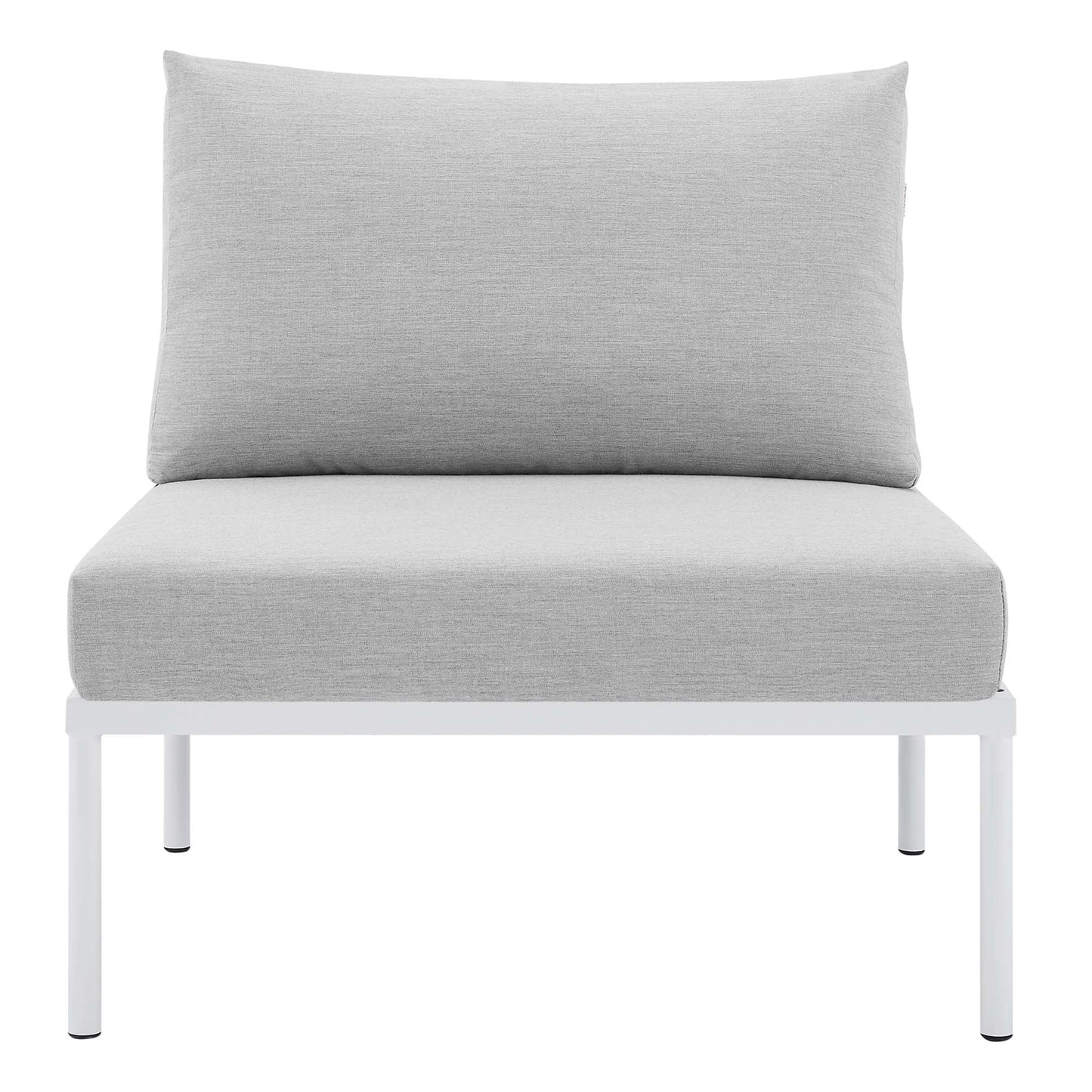 Harmony Sunbrella Outdoor Patio Aluminum Armless Chair by Modway