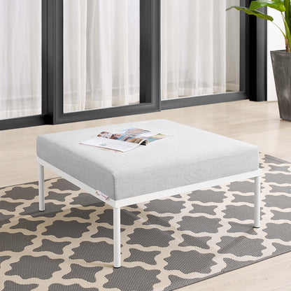 Harmony Sunbrella Outdoor Patio Aluminum Ottoman by Modway