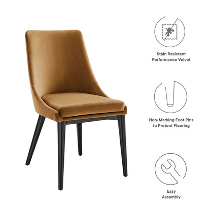 Viscount Performance Velvet Dining Chair by Modway