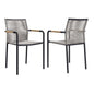 Serenity Outdoor Patio Armchairs Set of 2 by Modway