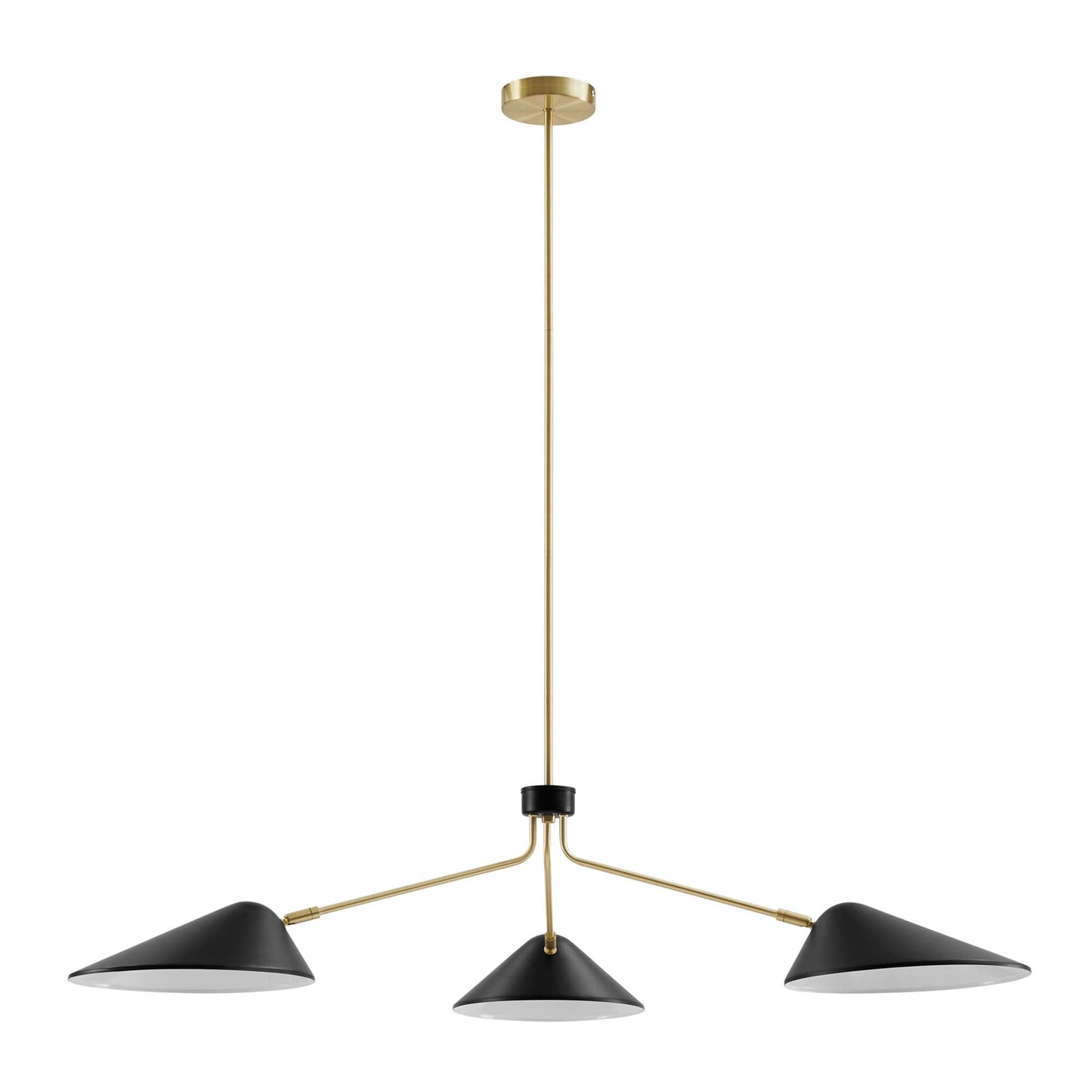 Journey 3-Light 14" Arm Pendant by Modway